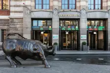 AEX indicatie is vlak en de dollar is sterk